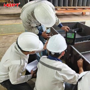 Ảnh 1: Nghiệm thu kết cấu thép tại nhà máy HGPT Steel