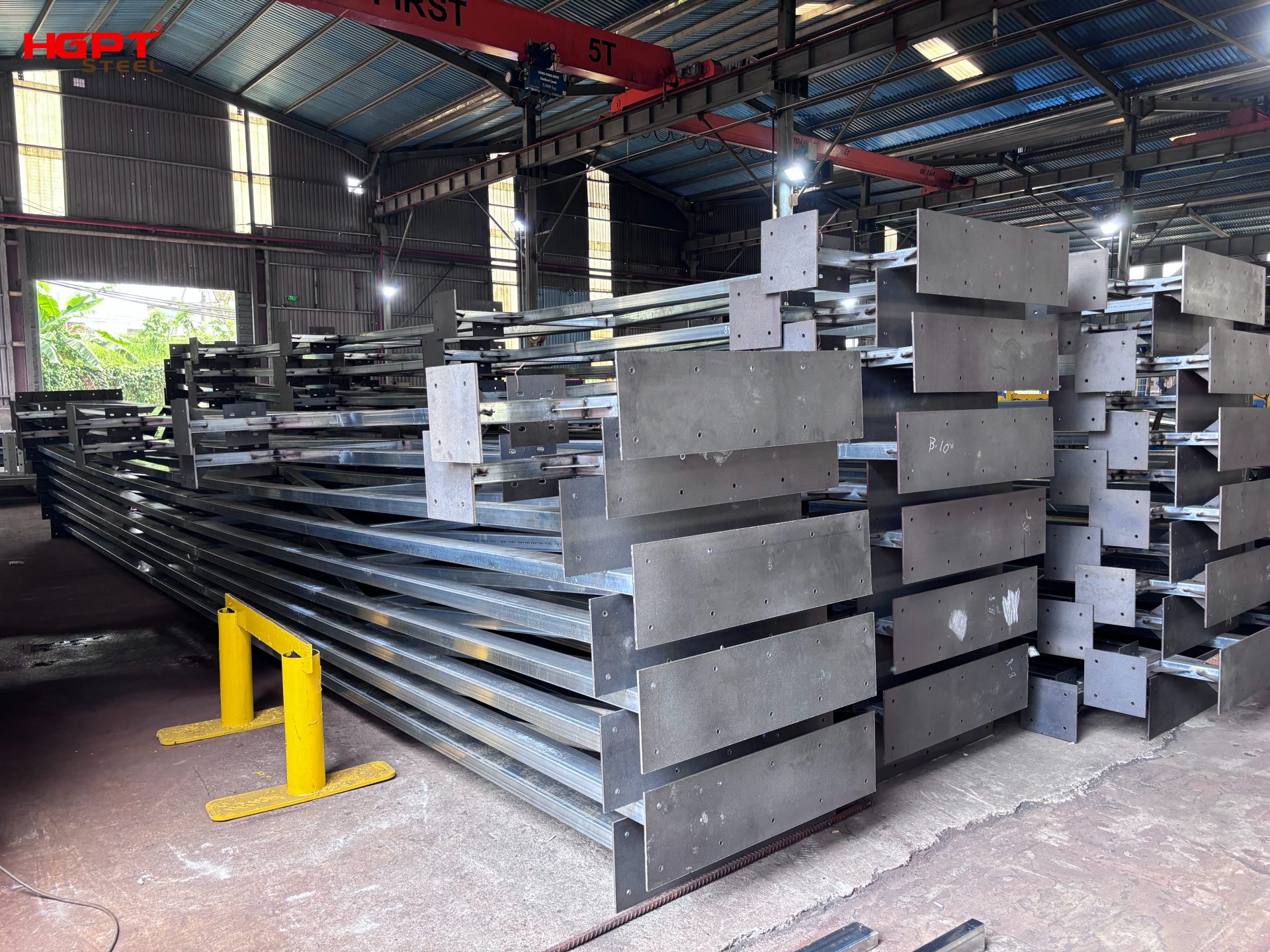 Các loại cấu kiện trong gia công kết cấu thép tại HGPT Steel